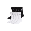 ADIDAS ATHLETIC CREW SOCKS (6 PAIR)