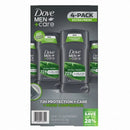 DOVE MEN+CARE DEODORANT EXTRA FRESH 4PK