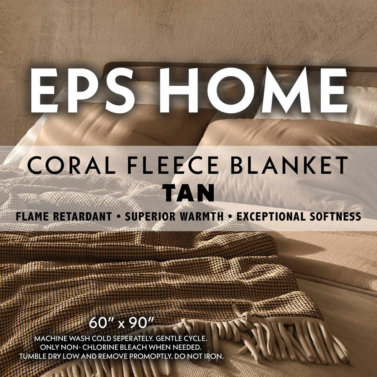 FLEECE BLANKET (FIRE RETARDANT), Approved for NYS Inmate Care