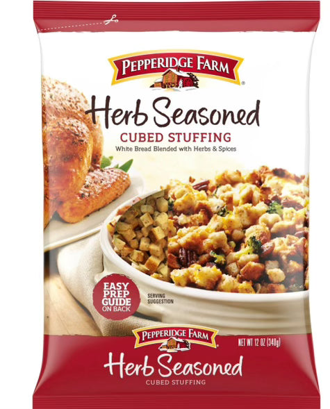 PEPPERIDGE FARM - HERB SEASONED CUBED STUFFING