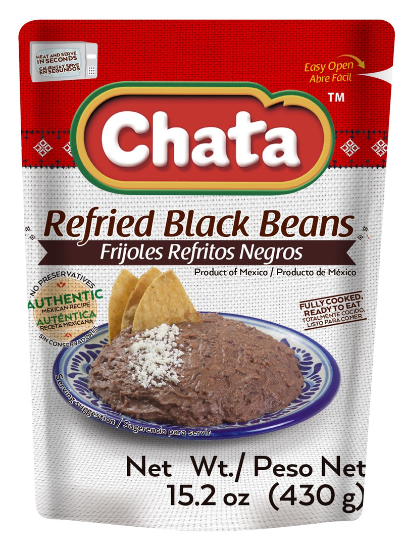 CHATA REFRIED BLACK BEANS