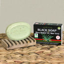 MADINA AFRICAN BLACK SOAP W  SHEA BUTTER & ALOE VERA