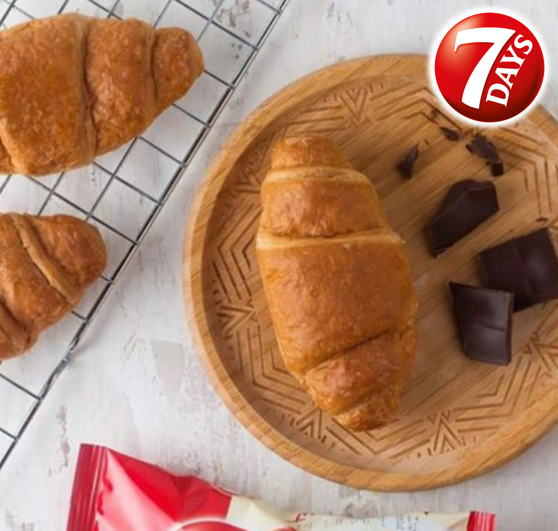 7DAYS SOFT CROISSANT WITH CHOCOLATE FILLING (6 PACK)