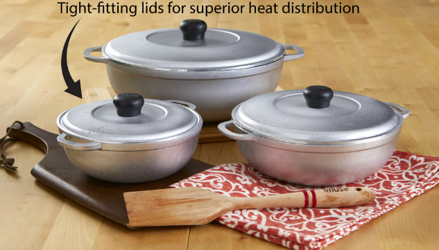 COOKING POTS 3 PC SET