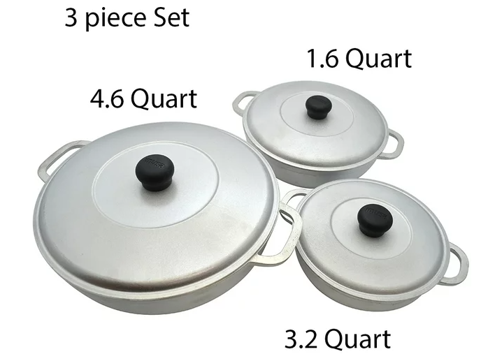 COOKING POTS 3 PC SET