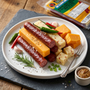WISCONSIN PEPPER JACK CHEESE & JALAPENO CHEDDAR BEEF STICKS