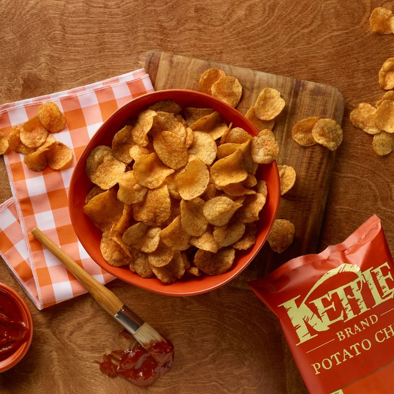 KETTLE BRAND POTATO CHIPS - BACKYARD BARBECUE