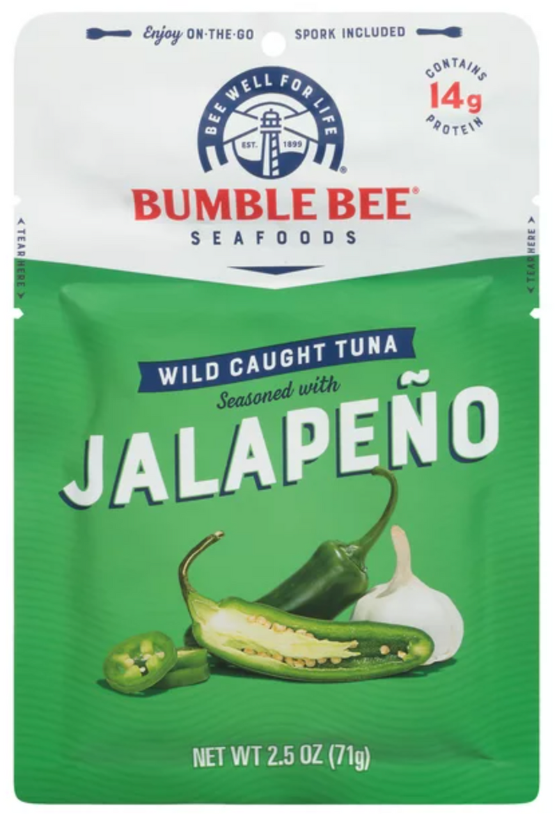 BUMBLE BEE TUNA - JALAPEÑO (12 PACK)