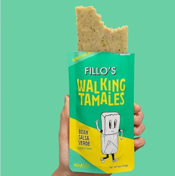 FILLO'S WALKING TAMALES BEAN SALSA VERDE