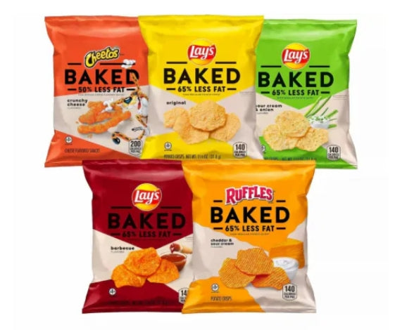 FRITO-LAY BAKED CLASSIC MIX (30 BAGS)