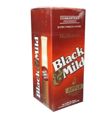 BLACK & MILD CIGARS (APPLE 5CT)