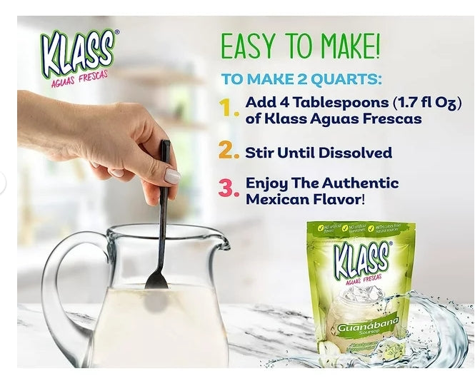 KLASS AGUAS - GUANABANA