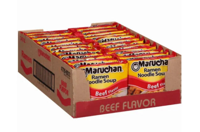 MARUCHAN RAMEN (BEEF) 12 PACK CASE