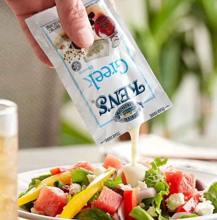 KEN'S GREEK DRESSING (4 PACKETS), Approved for NYS Inmate Care Packages.  Next Day Shipping – Emmas Premium Services