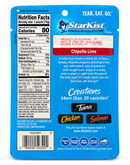 STARKIST TUNA CREATIONS CHIPOTLE LIME LIGHTLY SEASONED PREMIUM TUNA