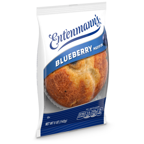 ENTENMANN'S BLUEBERRY MUFFINS, 6 PACK