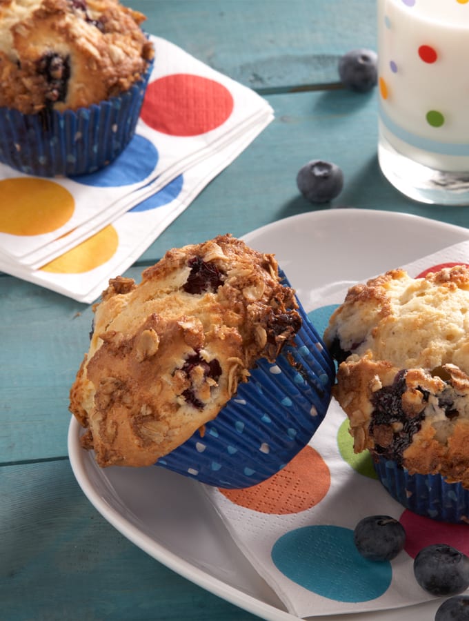 DAISY BLUEBERRY MUFFIN