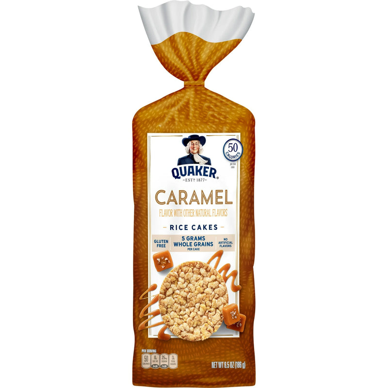 QUAKER CARAMEL RICE CAKES