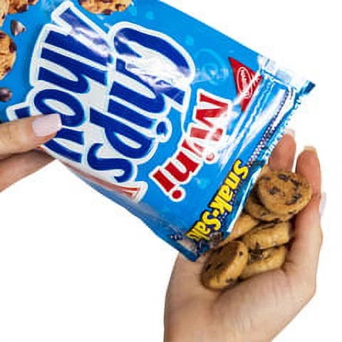 CHIPS AHOY! Mini Original Chocolate Chip Cookies, Snak-Saks