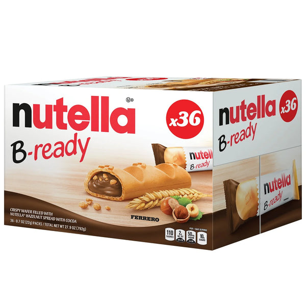 NUTELLA B-READY CRISPY WAFERS (32 COUNT)
