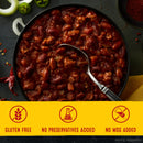 AUNT DOT'S HOT CHILI WITH BEANS HOT