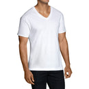 WHITE TEES V NECK  (3 PACK)