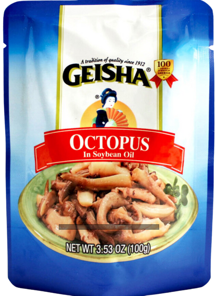 GEISHA OCTOPUS IN SOYBEAN OIL