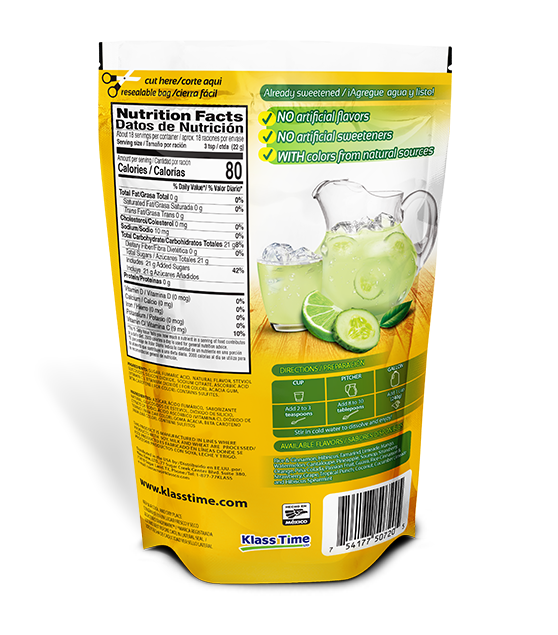 KLASS AGUAS - CUCUMBER LIME