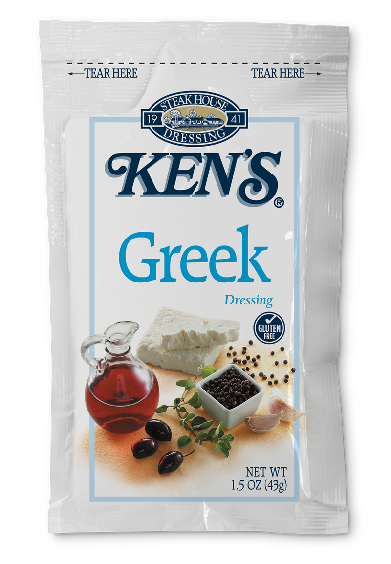 KEN'S GREEK DRESSING (4 PACKETS)
