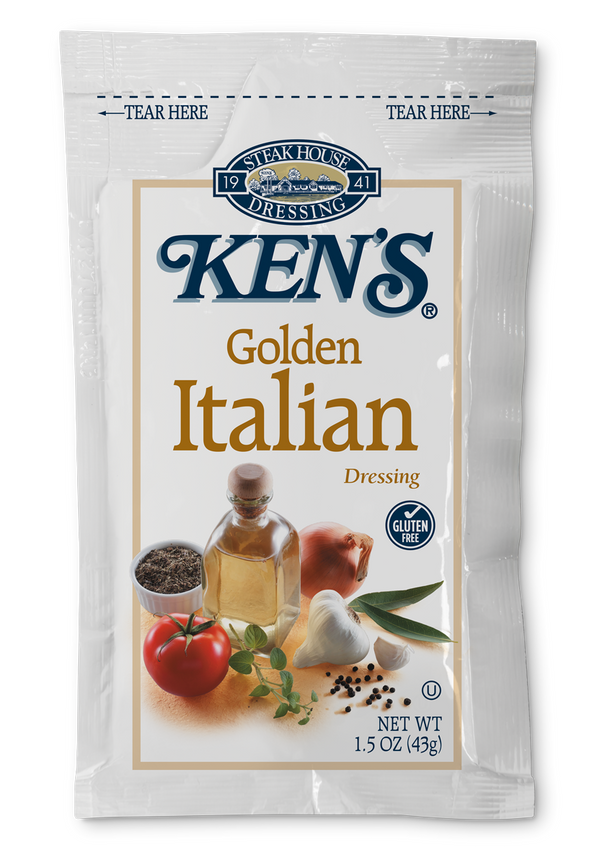 KEN'S GOLDEN ITALIAN DRESSING (4 PACKETS)