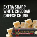 CRACKER BARREL BLOCK EXTRA SHARP WHITE CHEDDAR CHEESE