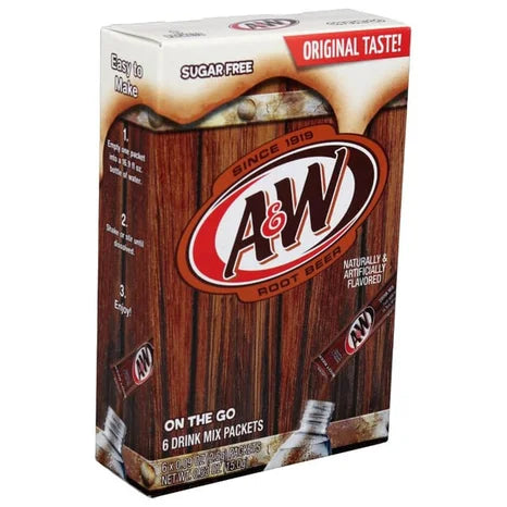 A&W ROOT BEER TO GO PACKETS