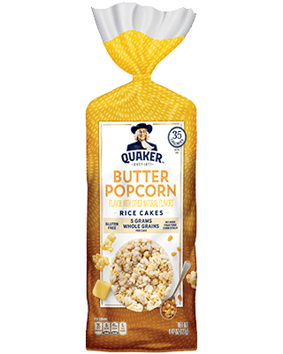 QUAKER BUTTER POPCORN RICE CAKES, Approved for NYS Inmate Care Packages ...