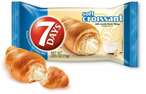 7DAYS SOFT CROISSANT WITH VANILLA FILLING (6 PACK)