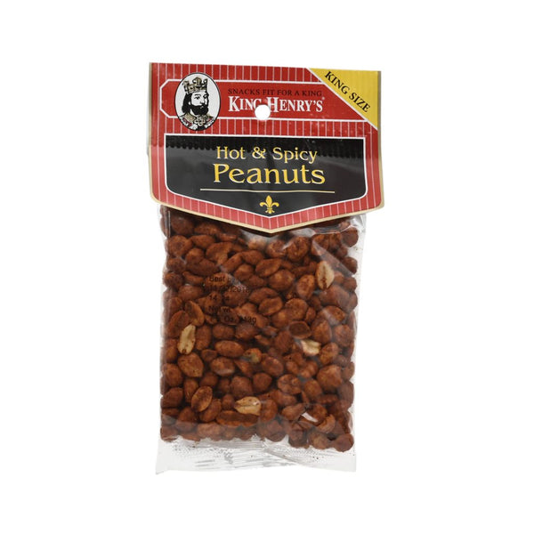 KING HENRY'S HOT & SPICY PEANUTS
