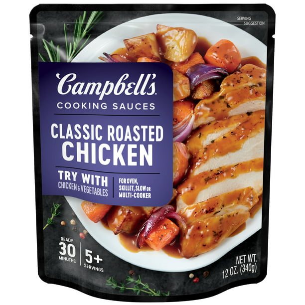 CAMPBELL'S COOKING SAUCES - CLASSIC OVEN ROASTED CHICKEN