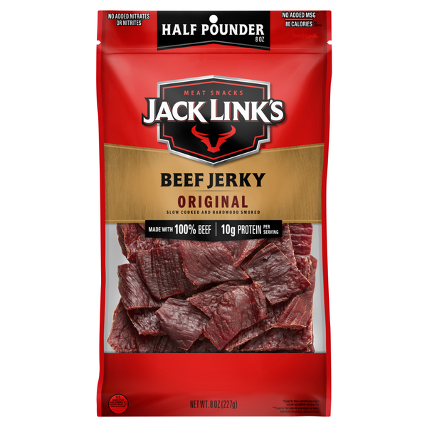 JACK LINK'S ORIGINAL BEEF JERKY (HALF POUND)