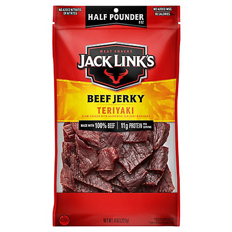 JACK LINK'S TERIYAKI BEEF JERKY (HALF POUND)