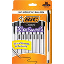 BIC BLACK INK PENS 10 CT