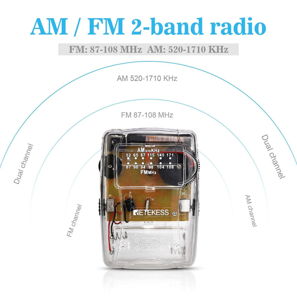 CLEAR AM/FM POCKET RADIO, Approved for NYS Inmate Care Packages. Next ...
