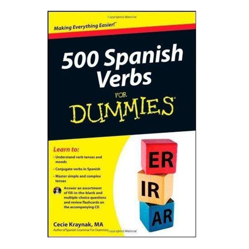500 Spanish Verbs For Dummies - Emmas Premium Services