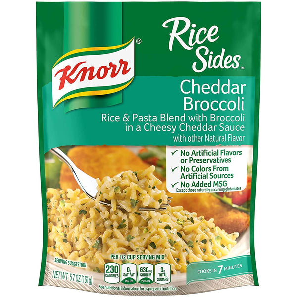 KNORR RICE SIDES - CHEDDAR BROCCOLI