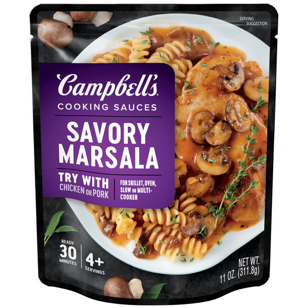 CAMPBELL'S COOKING SAUCES - SAVORY MARSALA