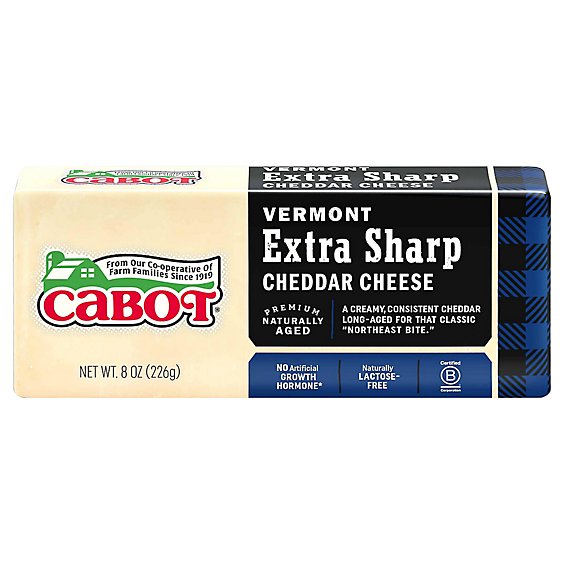 CABOT BLOCK VERMONT EXTRA SHARP CHEDDAR CHEESE