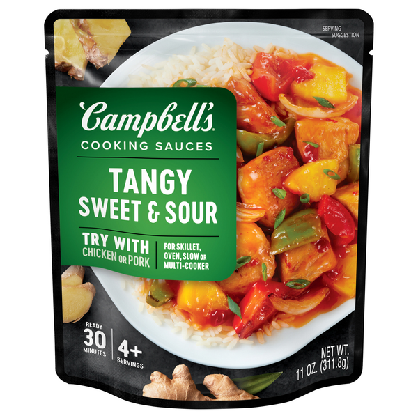 CAMPBELL'S COOKING SAUCES - TANGY SWEET & SOUR