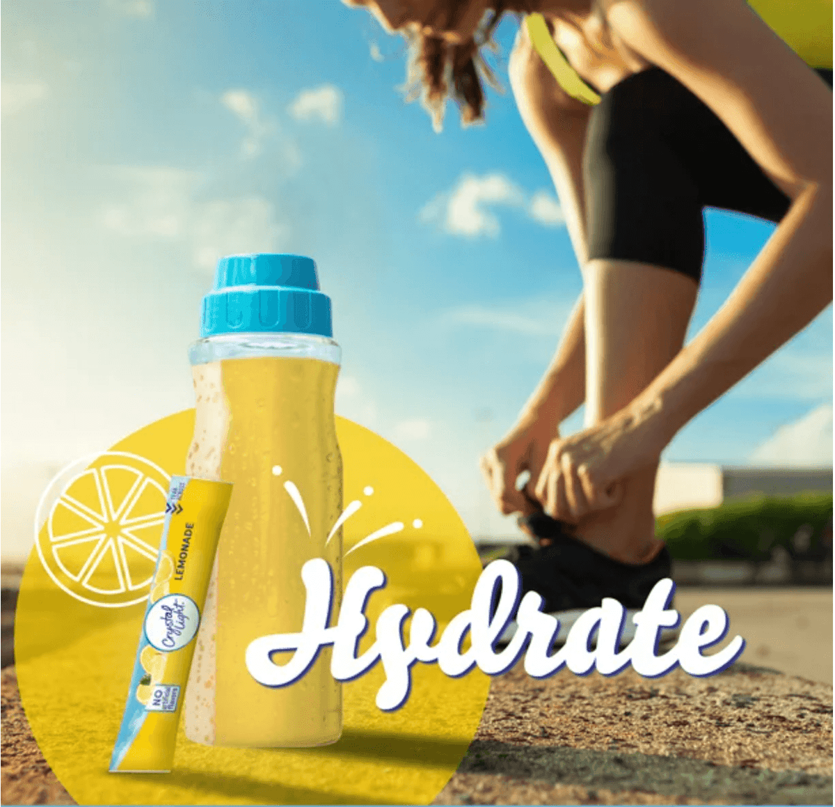 CRYSTAL LIGHT - LEMONADE, Approved for NYS Inmate Care Packages