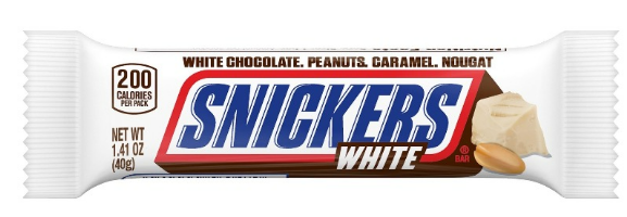 SNICKERS BAR - WHITE CHOCOLATE