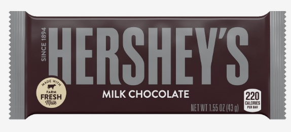 HERSHEY'S MILK CHOCOLATE BAR