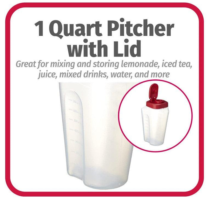 GOOD COOK DRINK CONTAINER 1QT, Approved for NYS Inmate Care