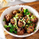AIDELLS CHICKEN MEATBALLS CARAMELIZED ONION